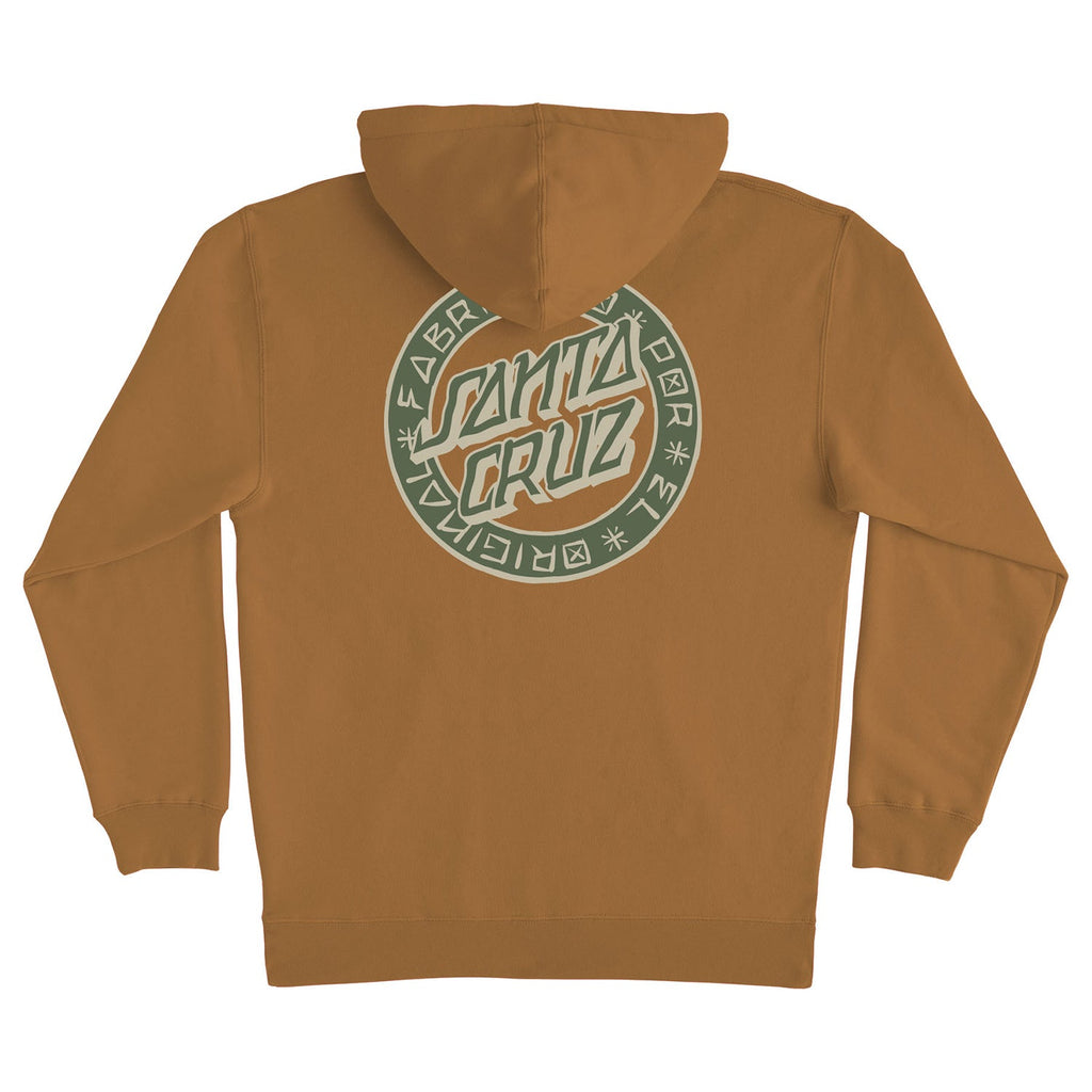 Santa Cruz Skateboards Hoody Loco Dot Pullover Saddle