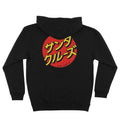 Santa Cruz Skateboards Hoody Katakana Dot Pullover Black