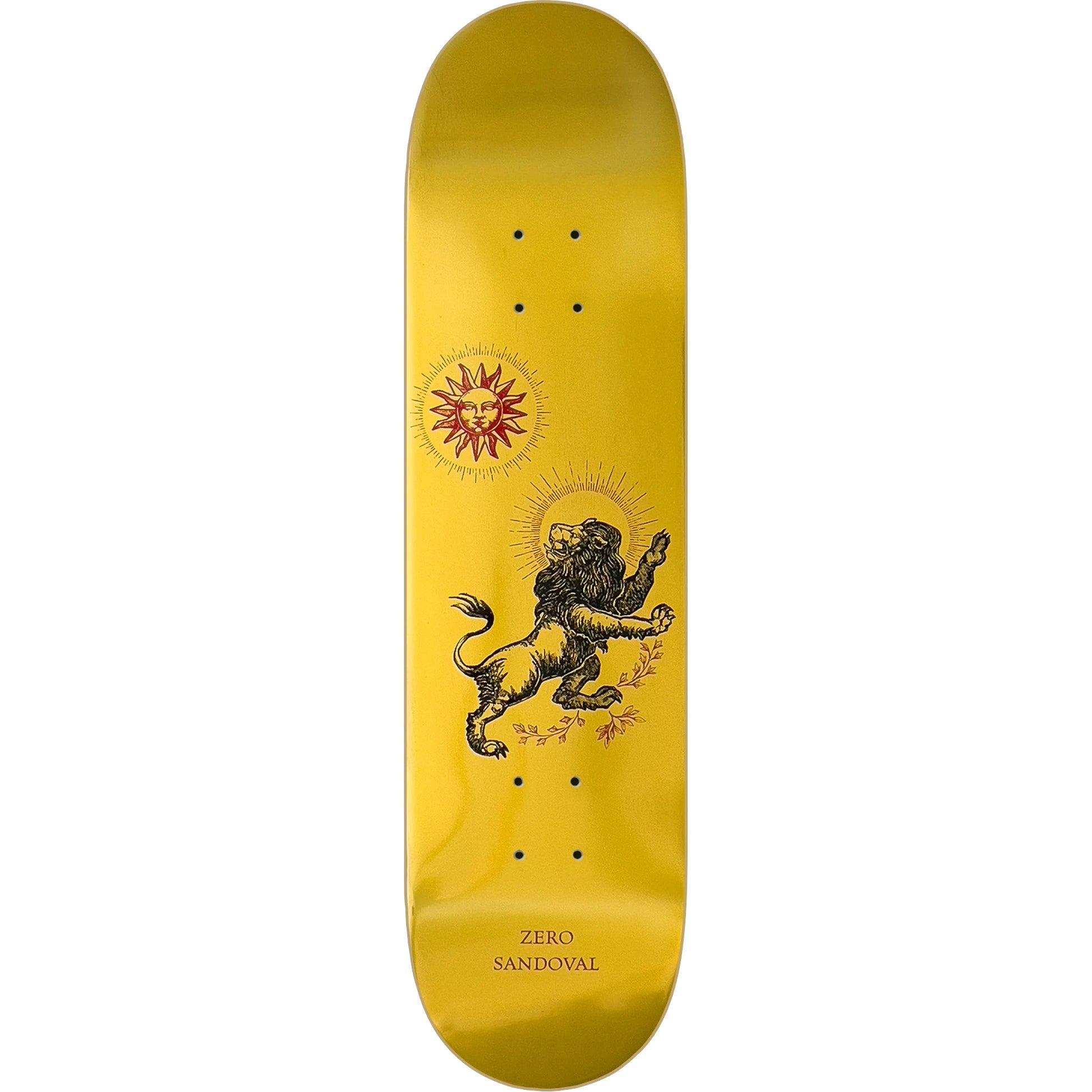 Zero Skateboard Deck Tommy Sandoval Lion 8.25" x 31.9"