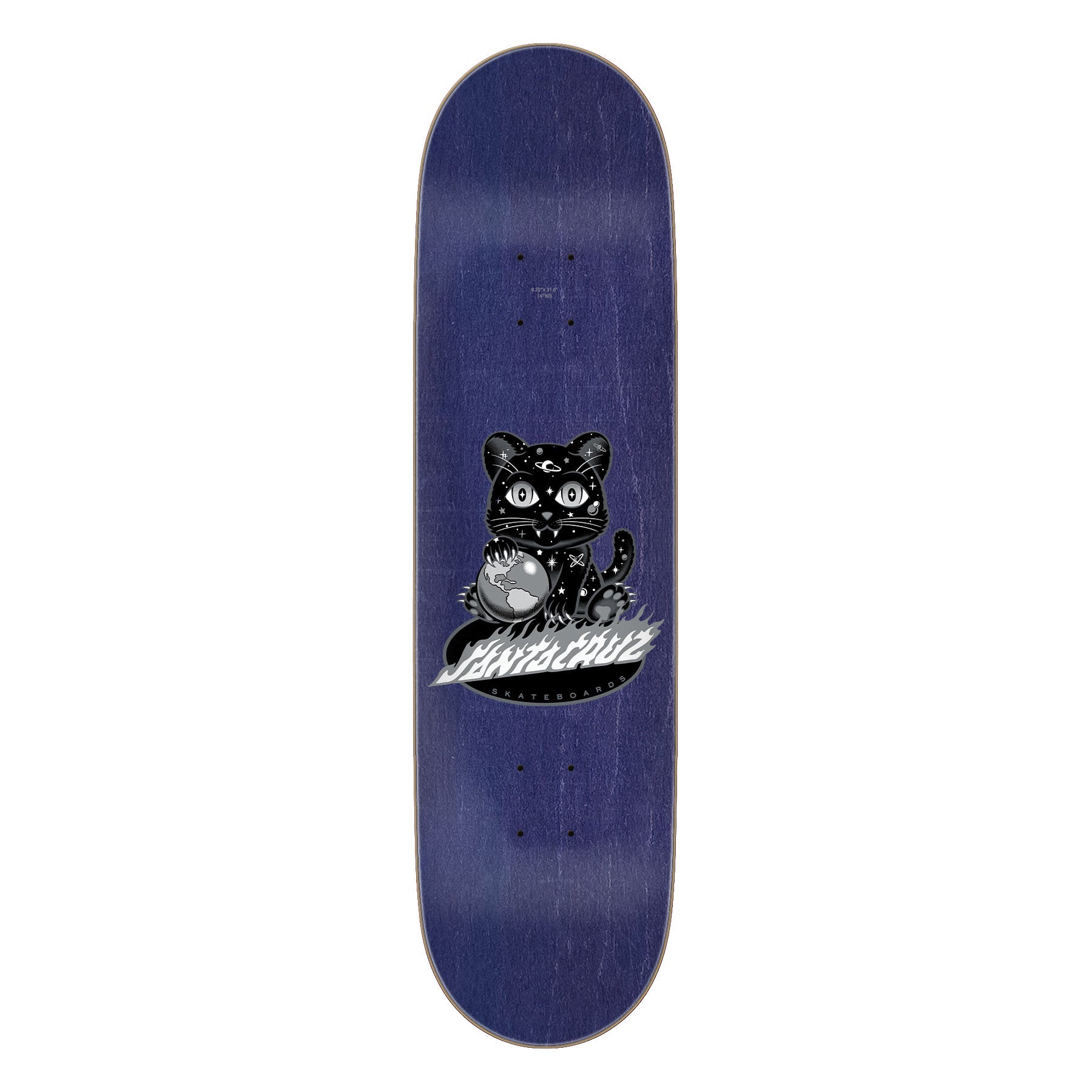 Santa Cruz Skateboard Complete Asta Space Kitten Twin 8.2" x 31.6"