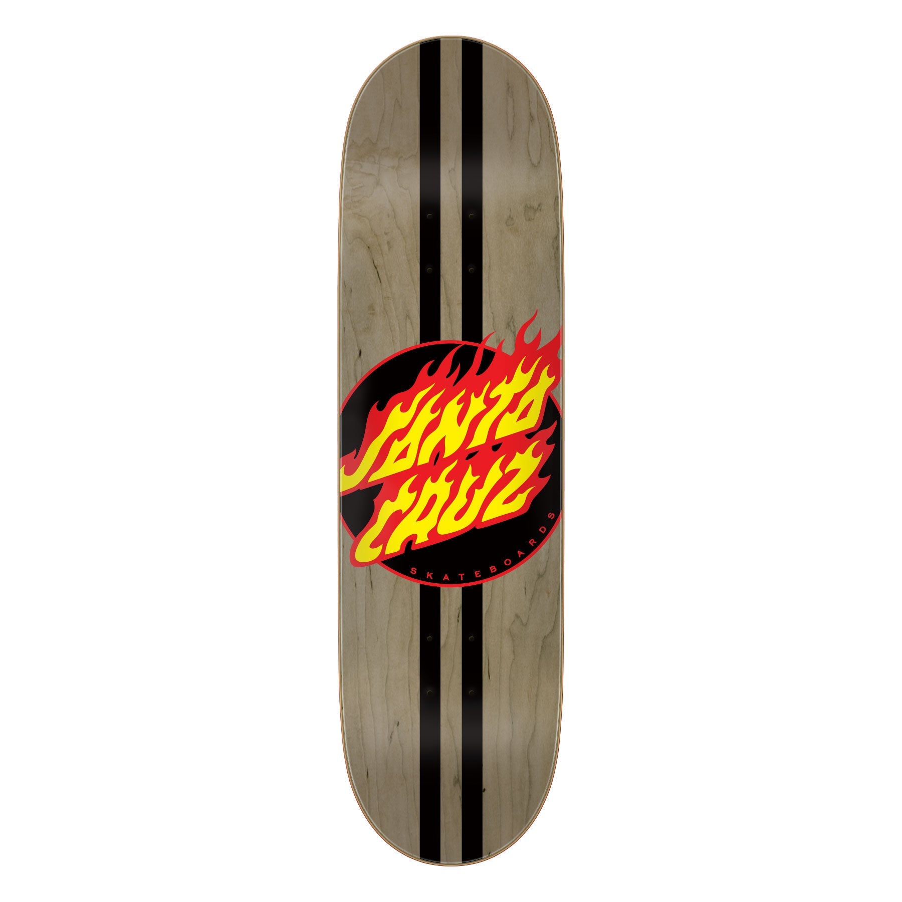 Santa Cruz Skateboard Deck Flame Dot 8.6" x 31.95"