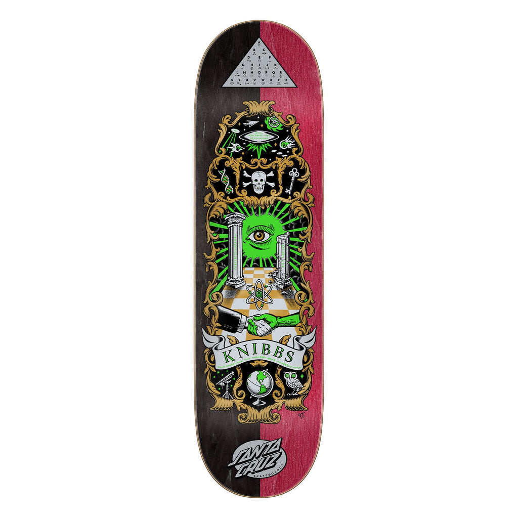 Santa Cruz Skateboard Deck Knibbs Cryptic 8.5" x 31.6"