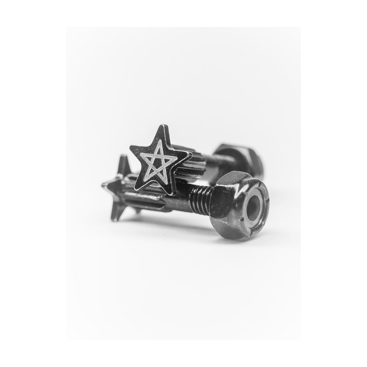 Screw City Skateboard Mounting Hardware 7/8" - Beast Black