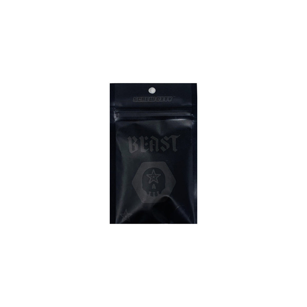 Screw City Skateboard Mounting Hardware 7/8" - Beast Black