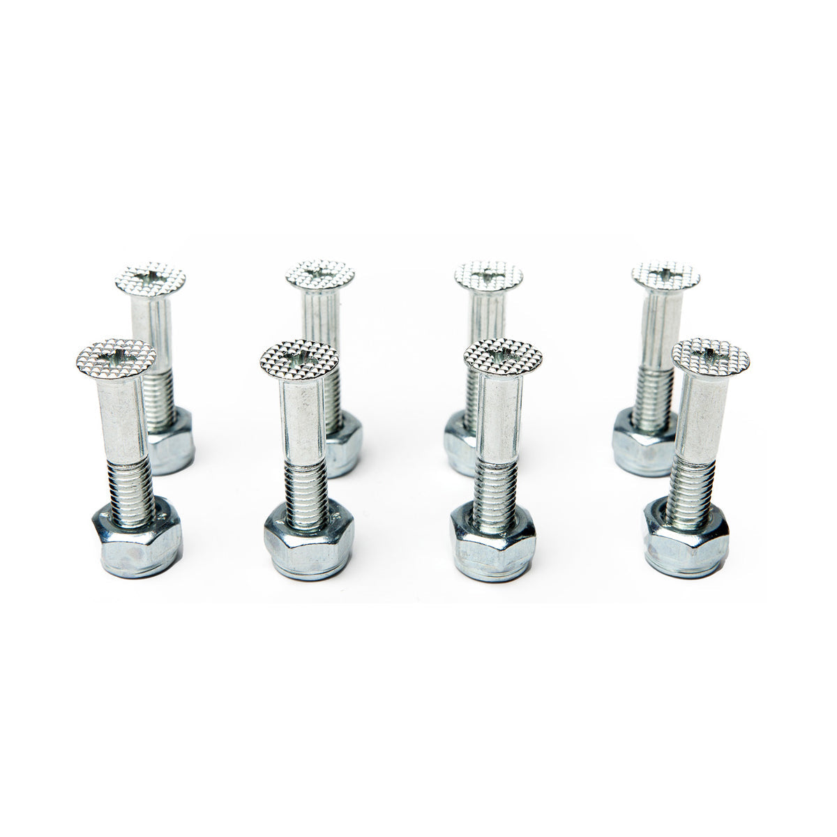 Screw City Skateboard Mounting Hardware 1" Phillips Gems - Moonstone