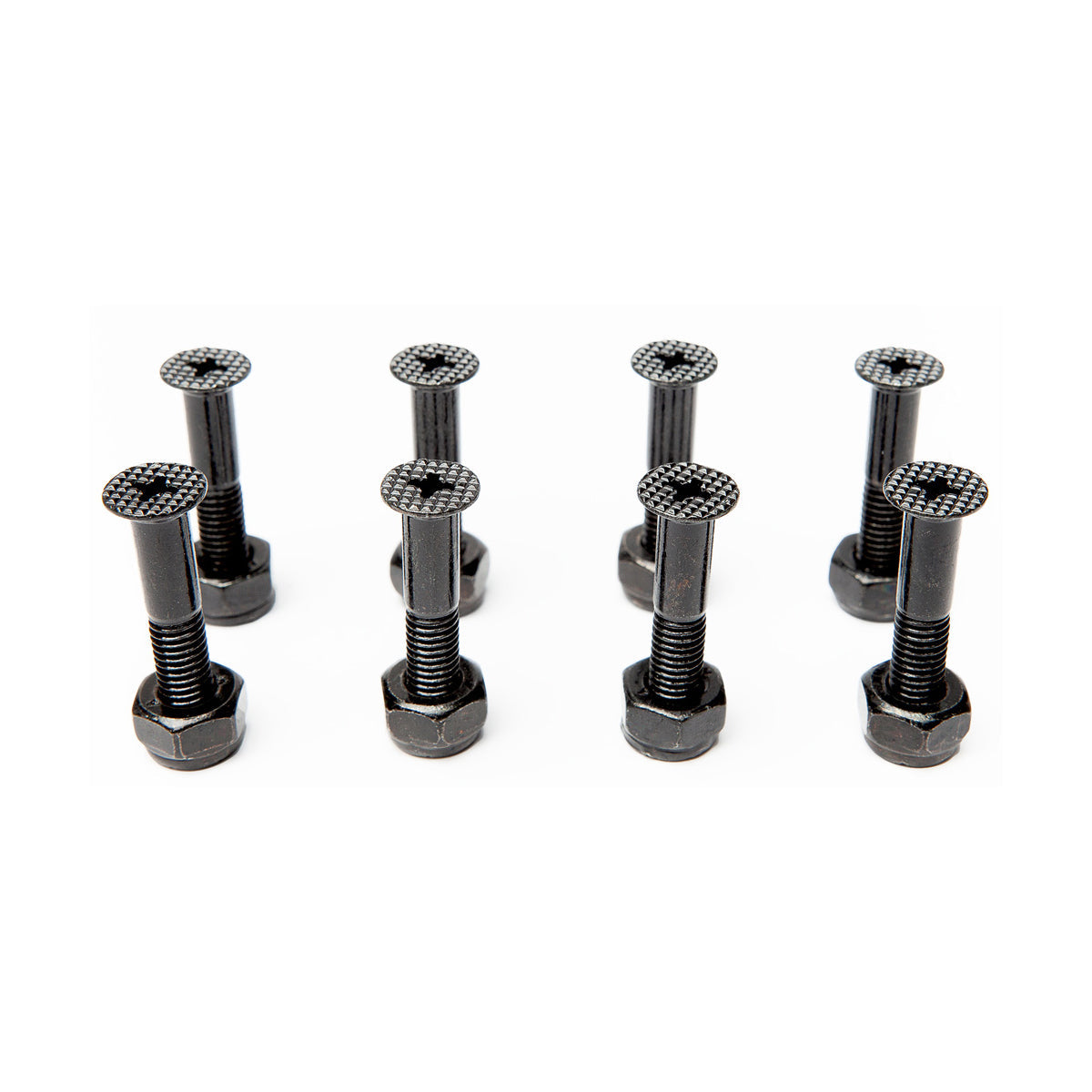 Screw City Skateboard Mounting Hardware 1" Phillips Gems - Onyx