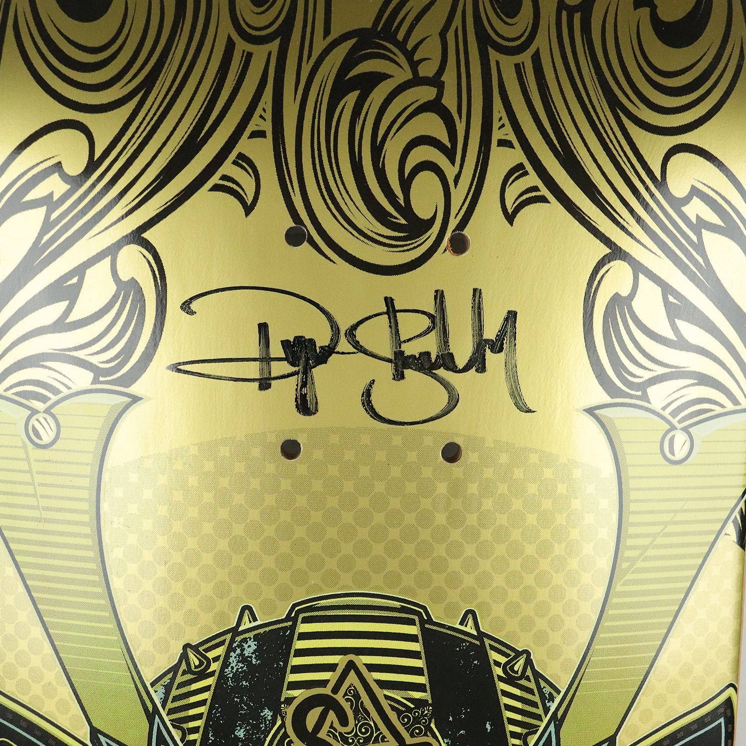 Autographed Ryan Sheckler Sandlot Times Skateboard Deck 8.5" x 32"