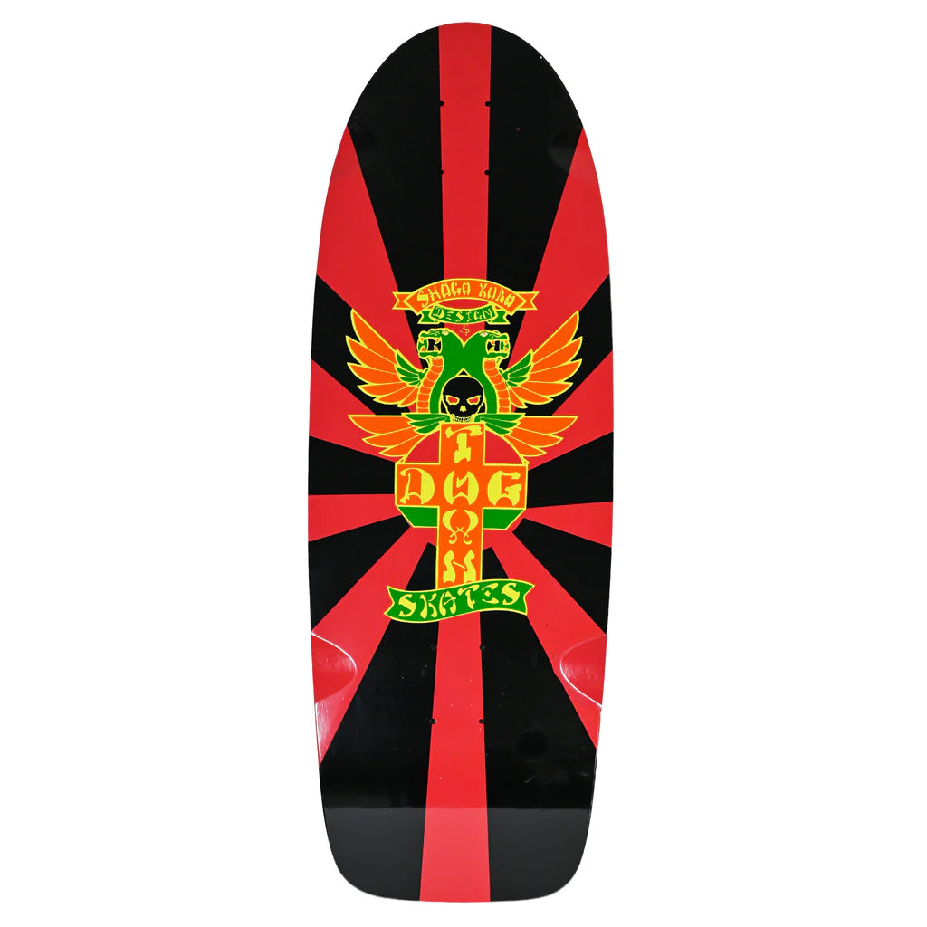 Dogtown Skateboard Deck Shogo Kubo OG 70s Gloss Black 10.5" x 30.7"