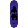 Moose Skateboard Deck Girl Silhouette Purple 8.25"