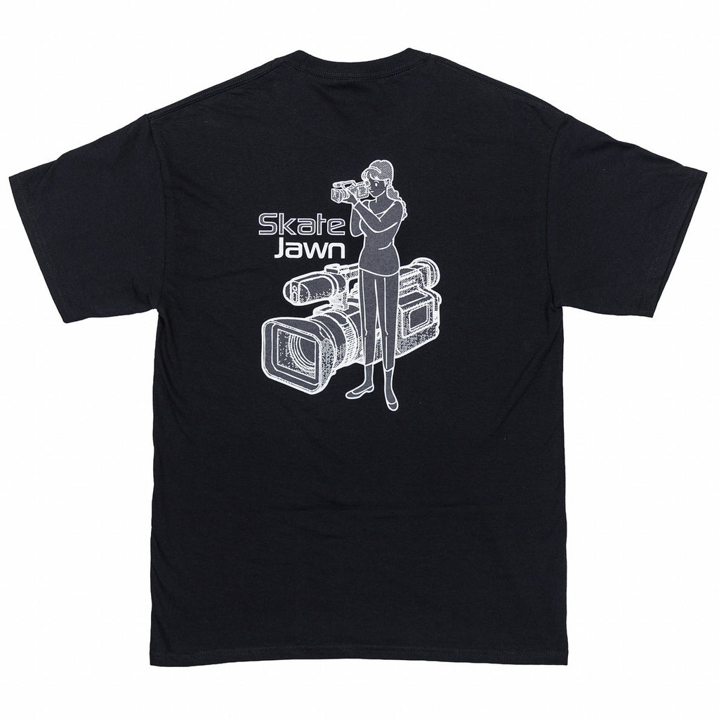 Skate Jawn Magazine Shirt VX Black