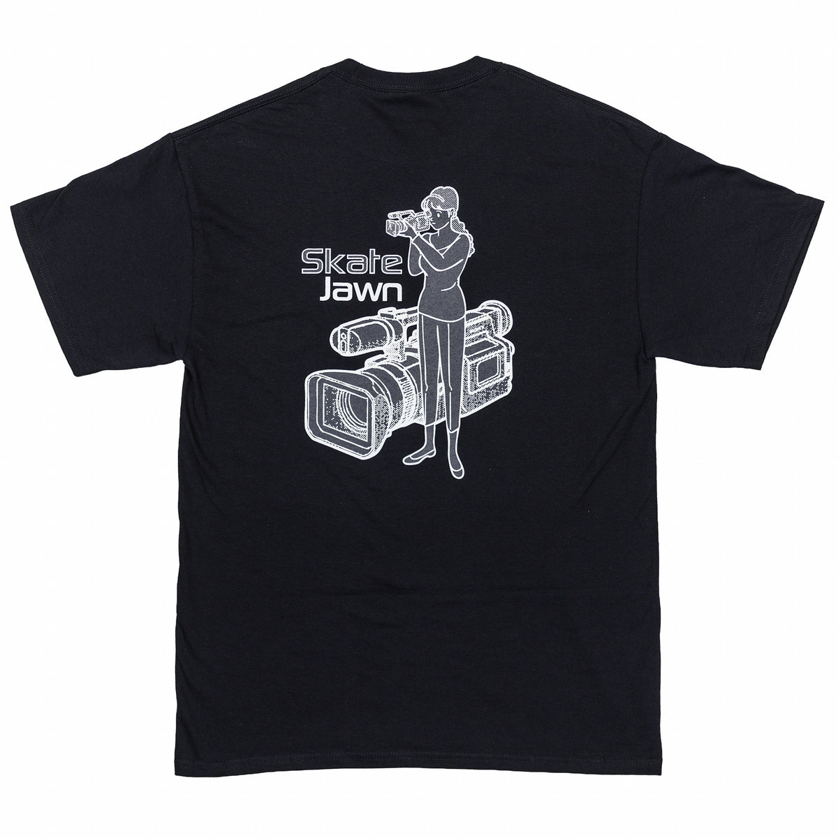 Skate Jawn Magazine Shirt VX Black
