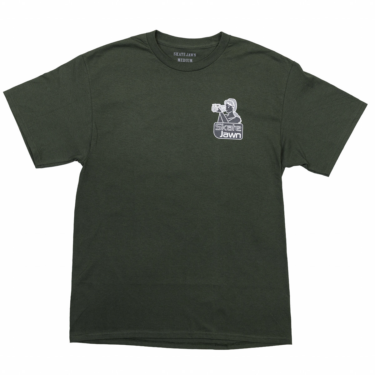 Skate Jawn Magazine Shirt VX Olive
