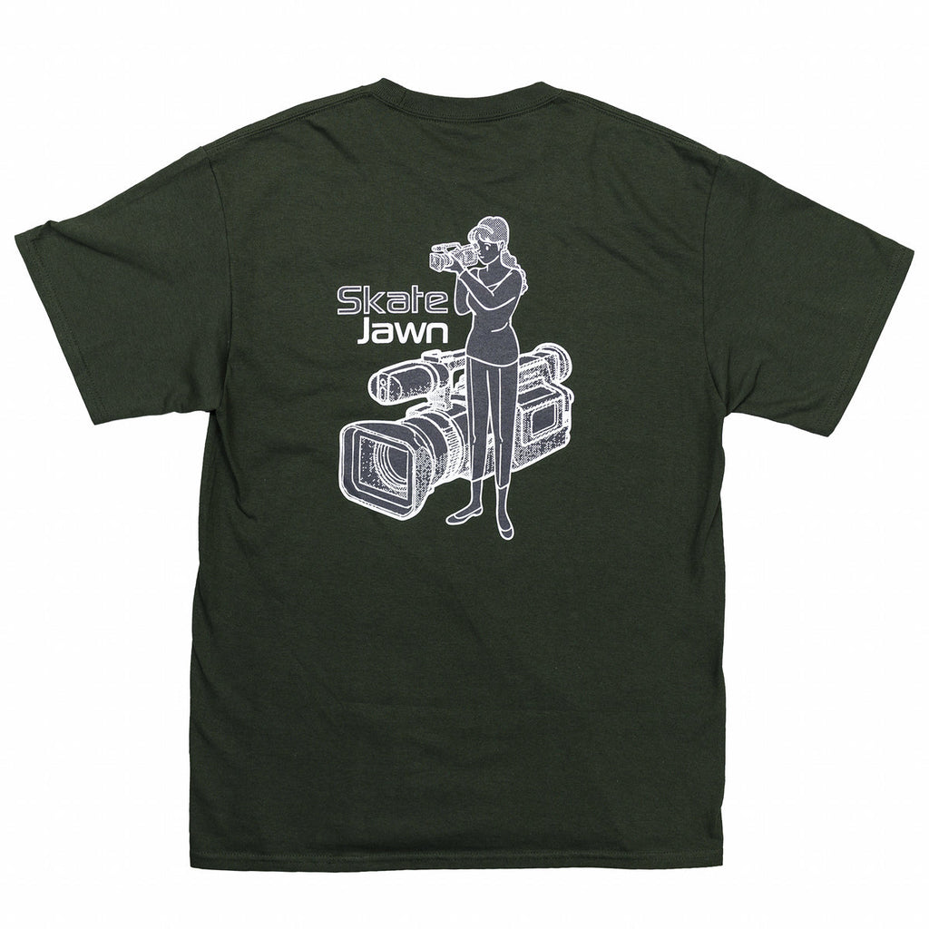 Skate Jawn Magazine Shirt VX Olive