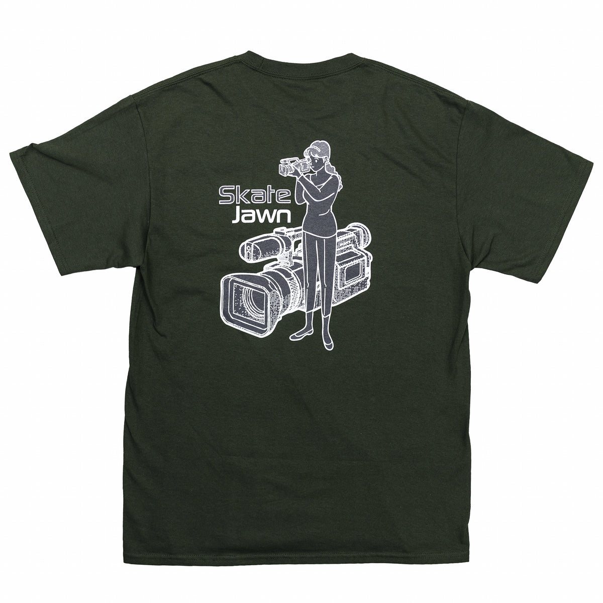 Skate Jawn Magazine Shirt VX Olive