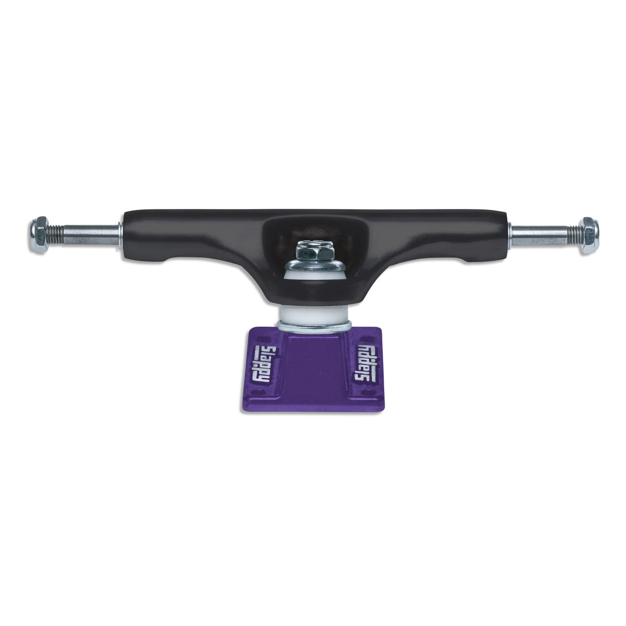 Slappy Skateboard Trucks ST1 Hollow Bam Margera Black/Purple 8.25"