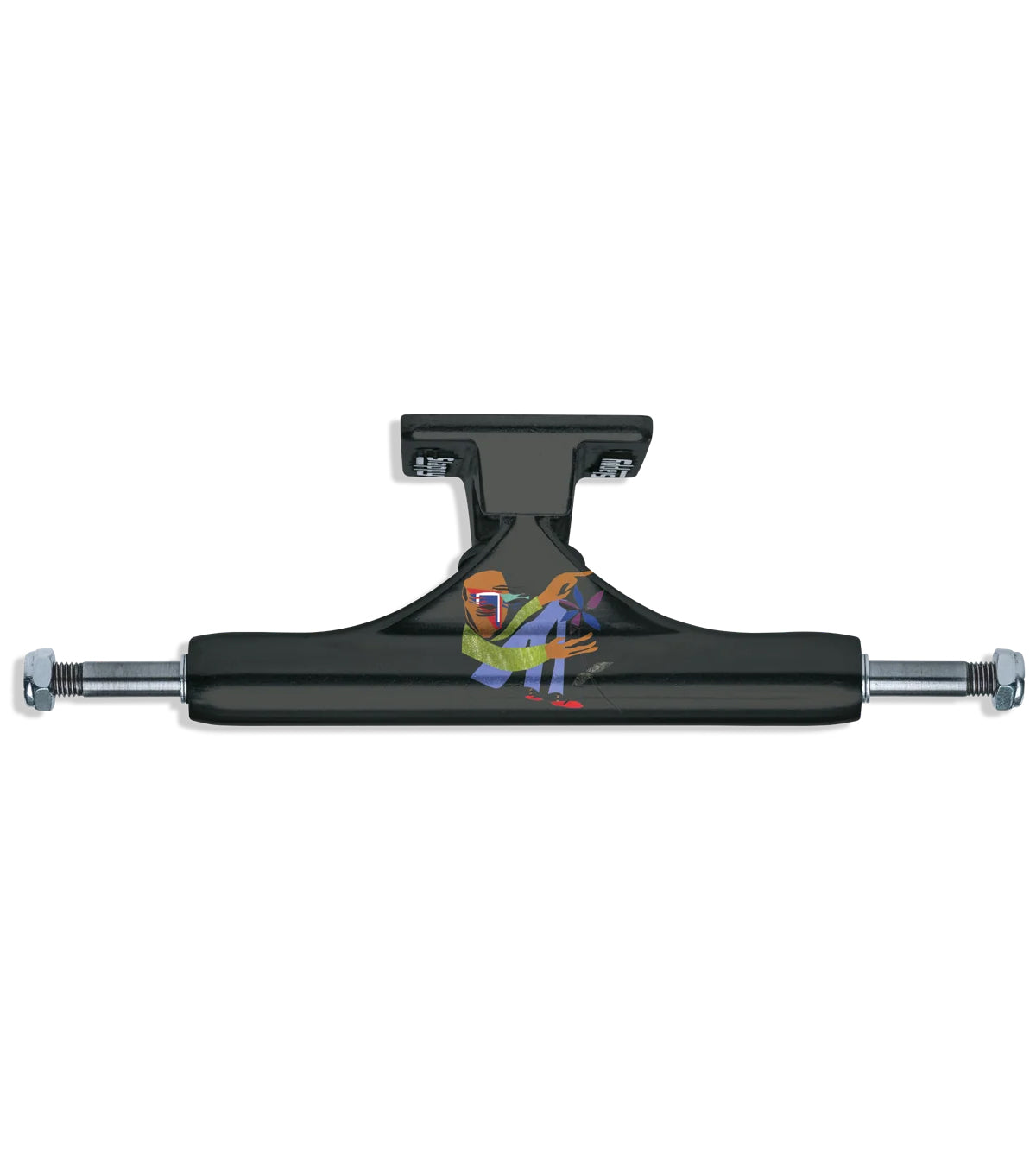 Slappy Skateboard Trucks ST1 Classic Hollow Flower 8.25" Pair