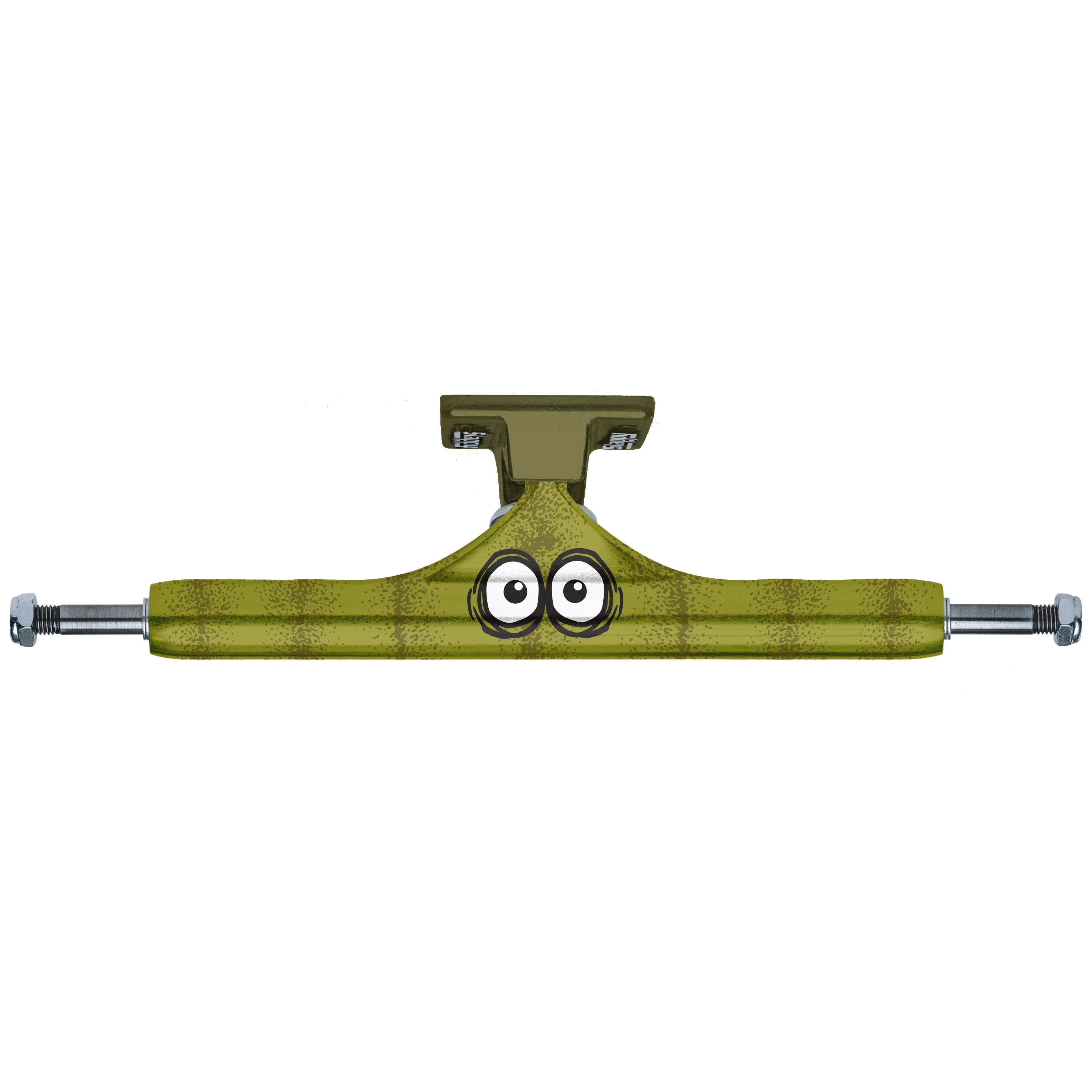 Slappy X Heroin Skateboard Trucks ST1 Hollow Pickle Green 10.5" (Pair)