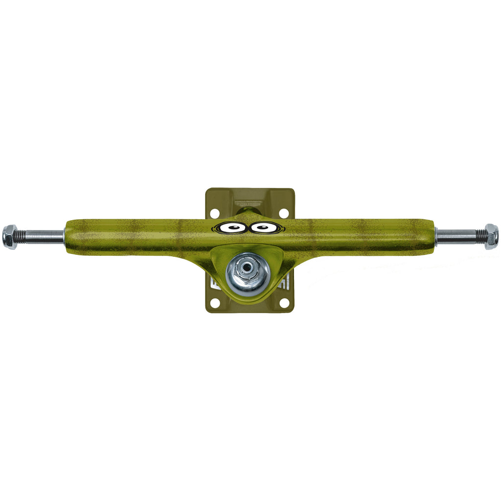 Slappy X Heroin Skateboard Trucks ST1 Hollow Pickle Green 9.5" (Pair)