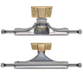 Slappy Skateboard Trucks Inverted Hollow Lights Ultra Low Kingpin 8.0" Polished/Gold/Gold