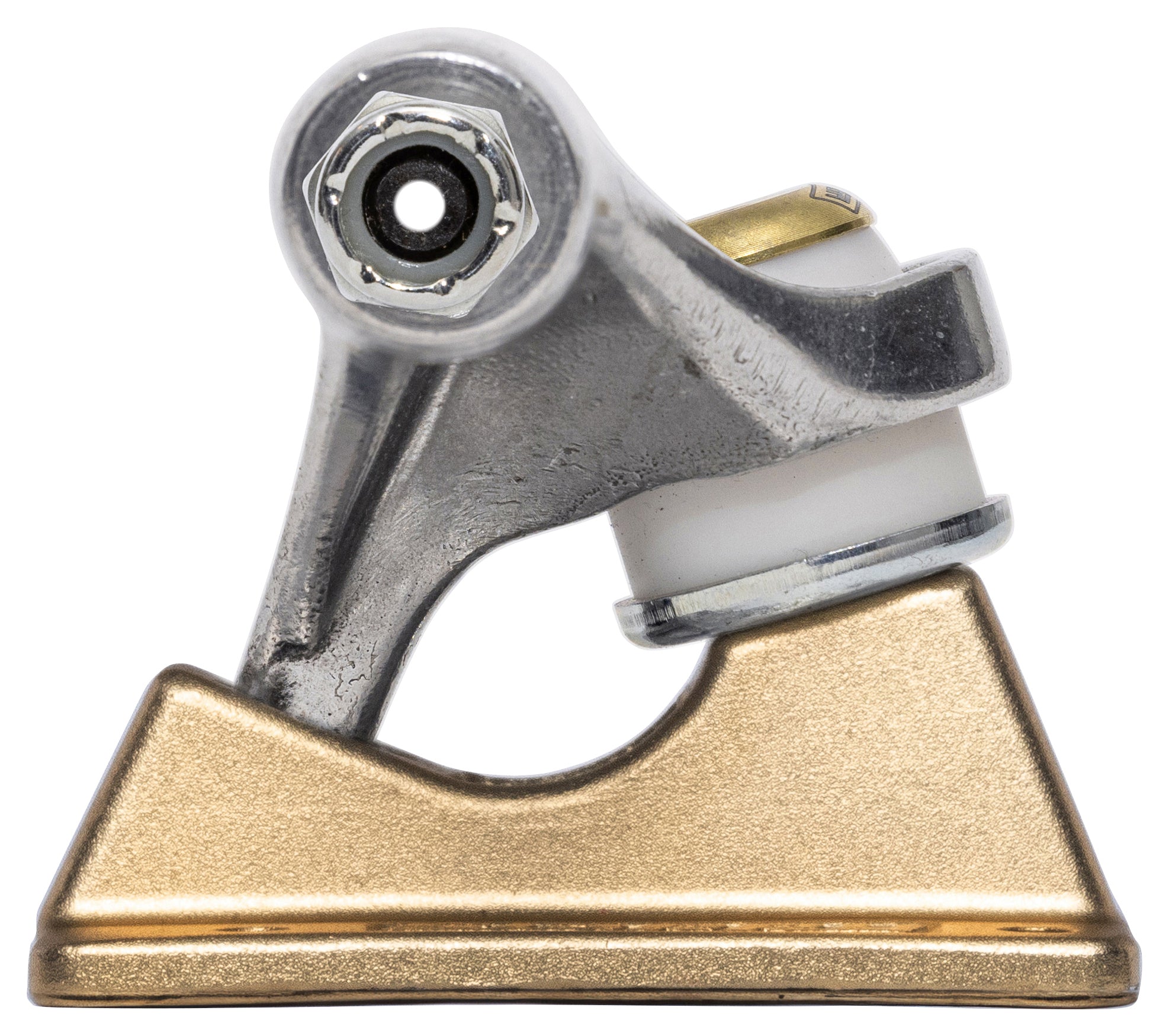 Slappy Skateboard Trucks Inverted Hollow Lights Ultra Low Kingpin 8.5" Polished/Gold/Gold