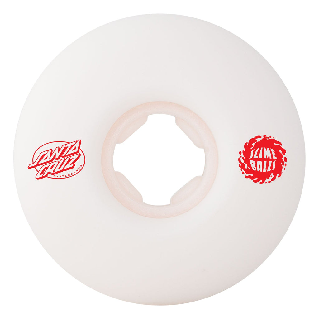 Slime Balls Skateboard Wheels 56mm Kendall End of the World Reissue Chubbies 99A White