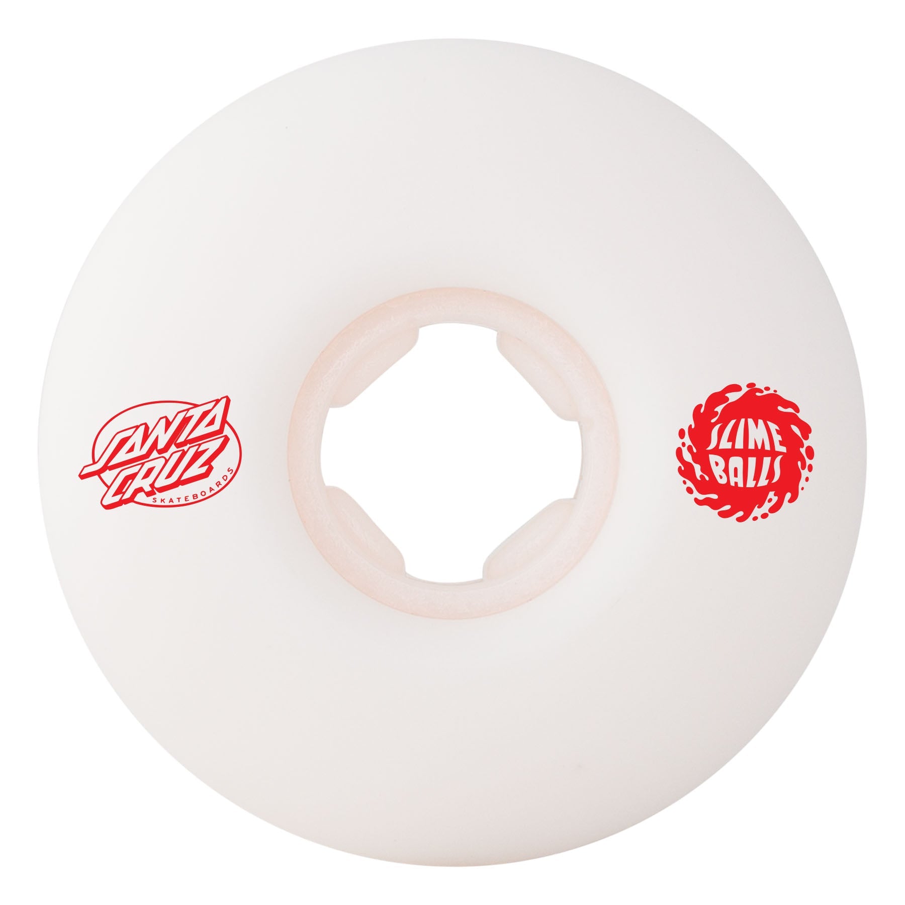 Slime Balls Skateboard Wheels 56mm Kendall End of the World Reissue Chubbies 99A White