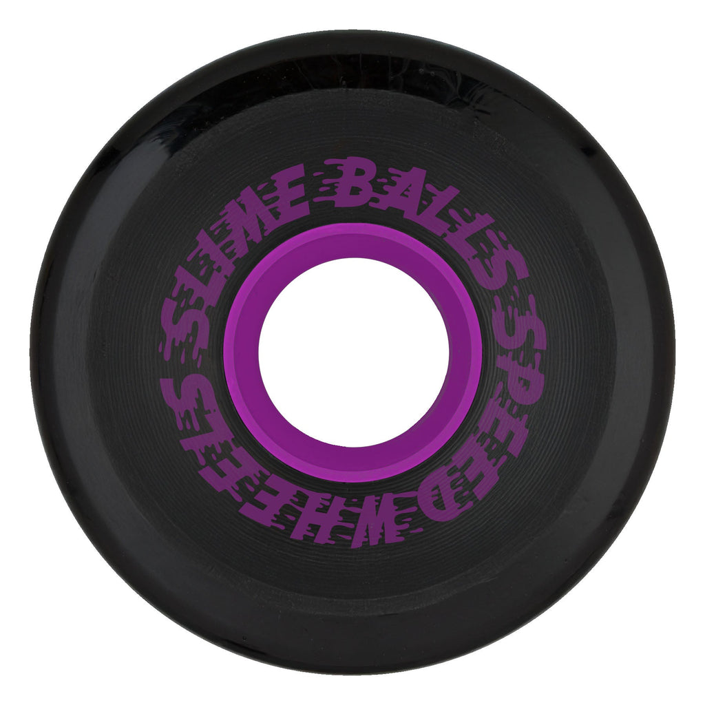 Slime Balls Skateboard Wheels 60mm Bam Margera Guest OG Slime 78A Black