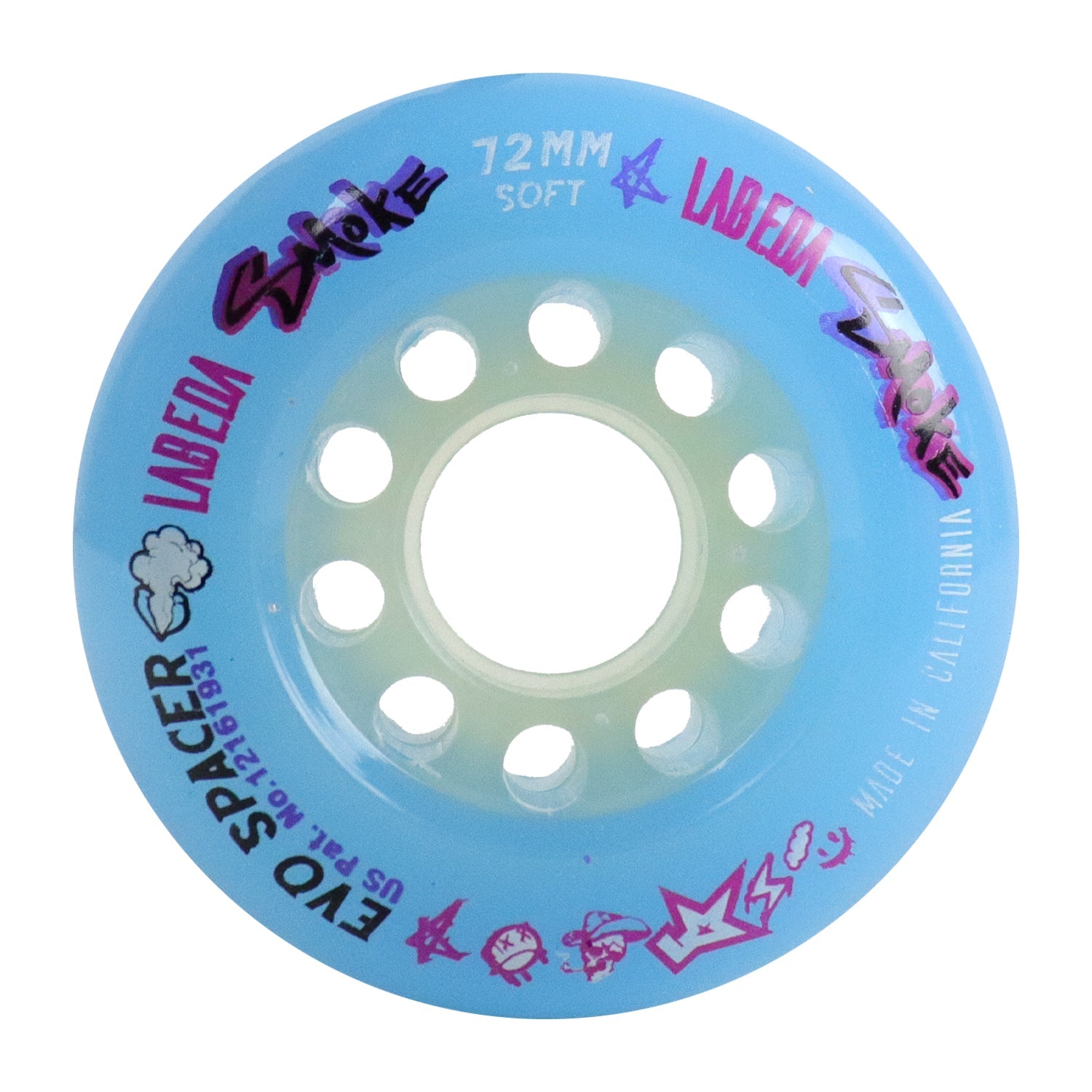 Labeda Smoke Evo Roller Hockey Wheel - Single Wheel - Choose Size and Color