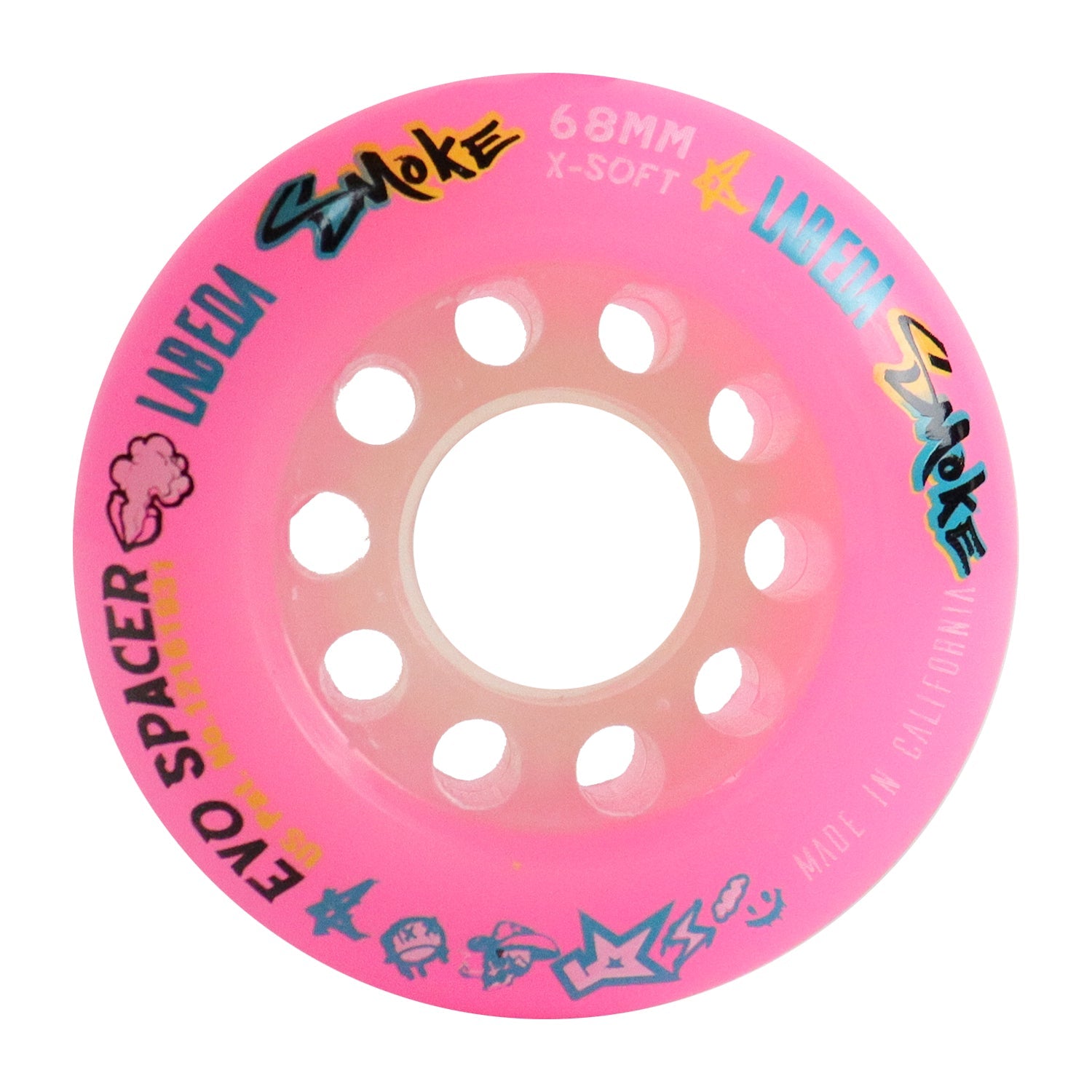Labeda Smoke Evo Roller Hockey Wheel - Single Wheel - Choose Size and Color