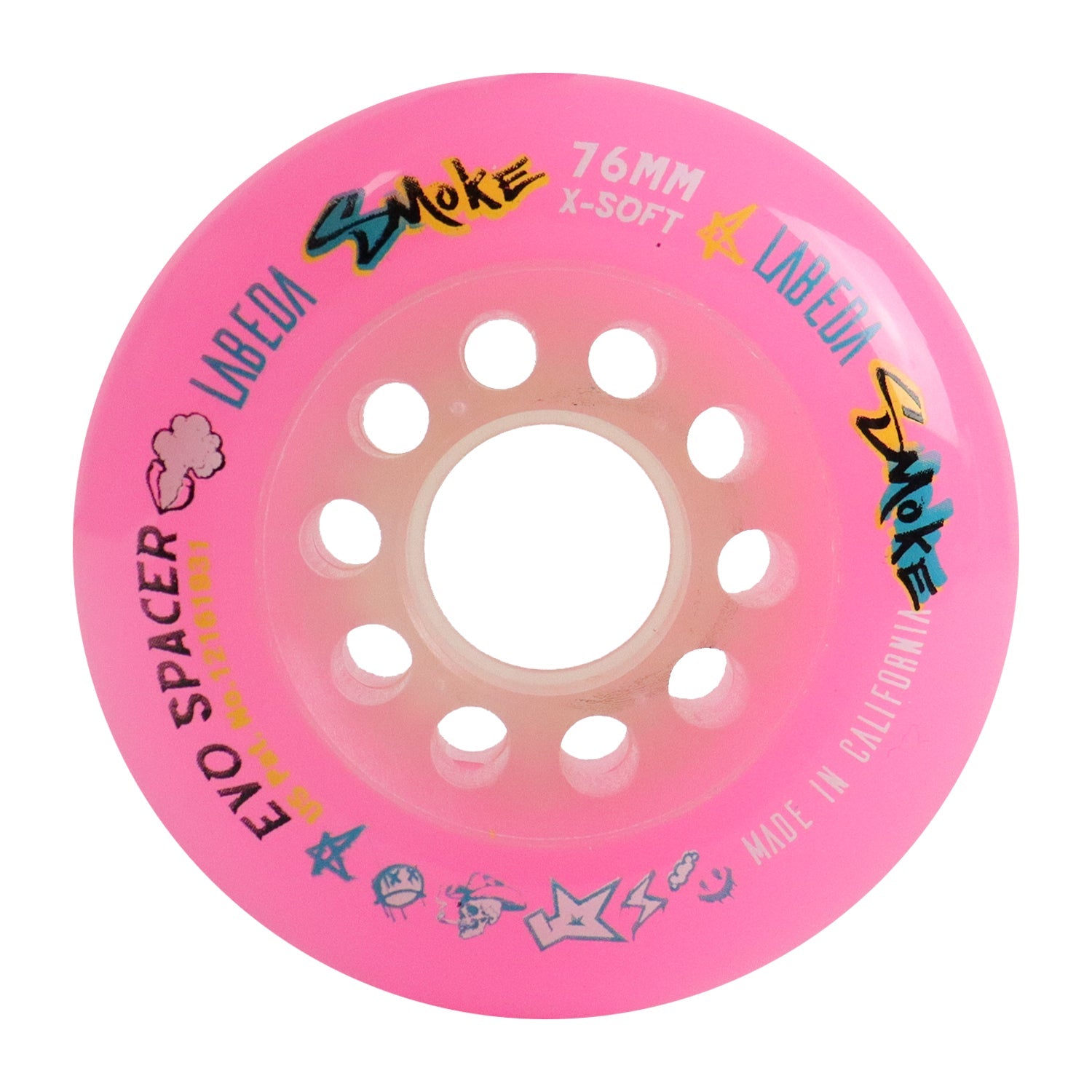 Labeda Smoke Evo Roller Hockey Wheel - Single Wheel - Choose Size and Color