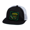 Snot Wheel Co. Hat Gator Patch Trucker Snapack Black/White
