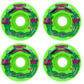 Snot Skateboard Wheels 55mm Swampy Four Hour Conical 99A Neon Green