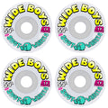 Snot Skateboard Wheels 55mm Wide Boys 101A White/Yellow