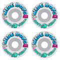 Snot Skateboard Wheels 51mm Wide Boys 99A White/Blue