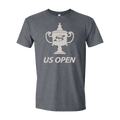 US Open Trophy Short Sleeve T Shirt Grey