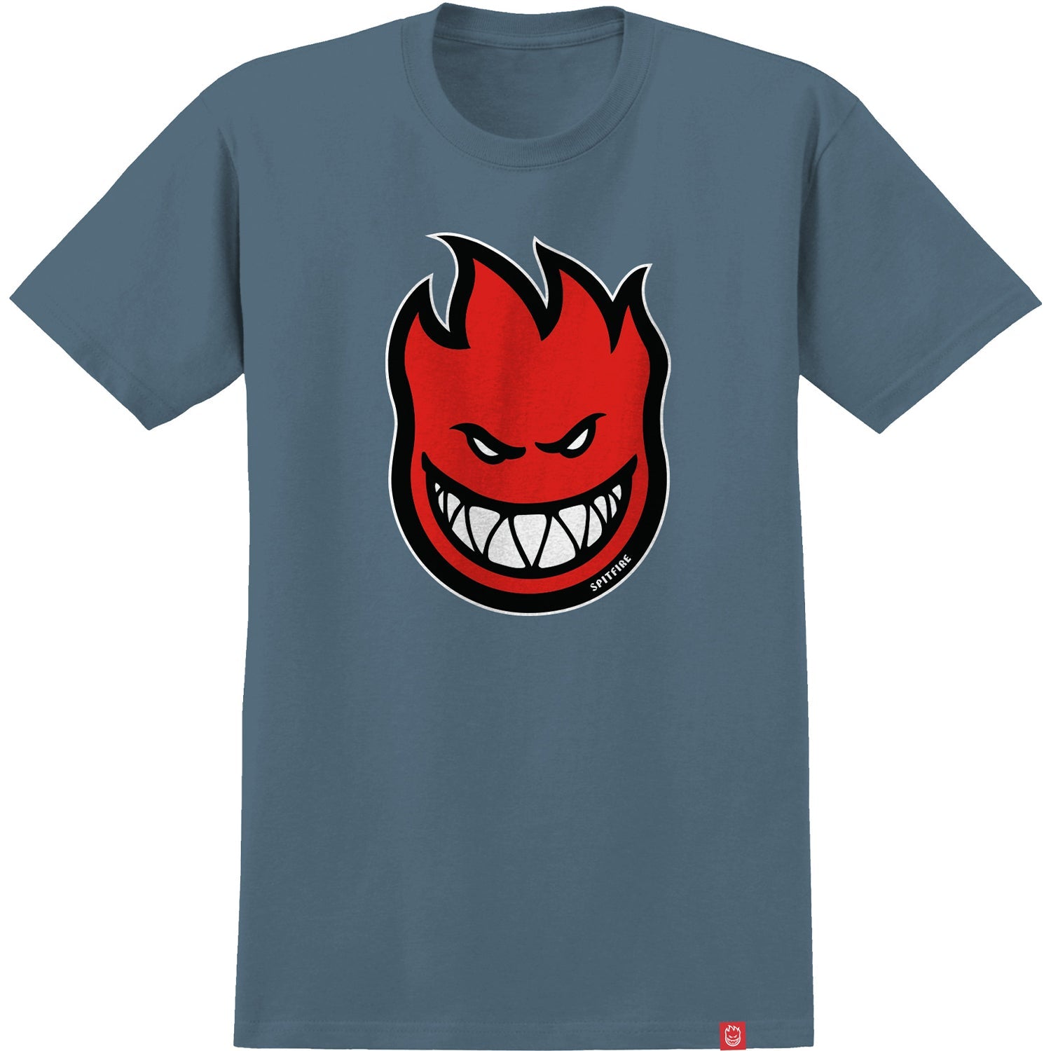 Spitfire Wheels Shirt Bighead Fill Indigo Blue/Red