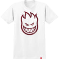 Spitfire Wheels Shirt Bighead White/Dark Red
