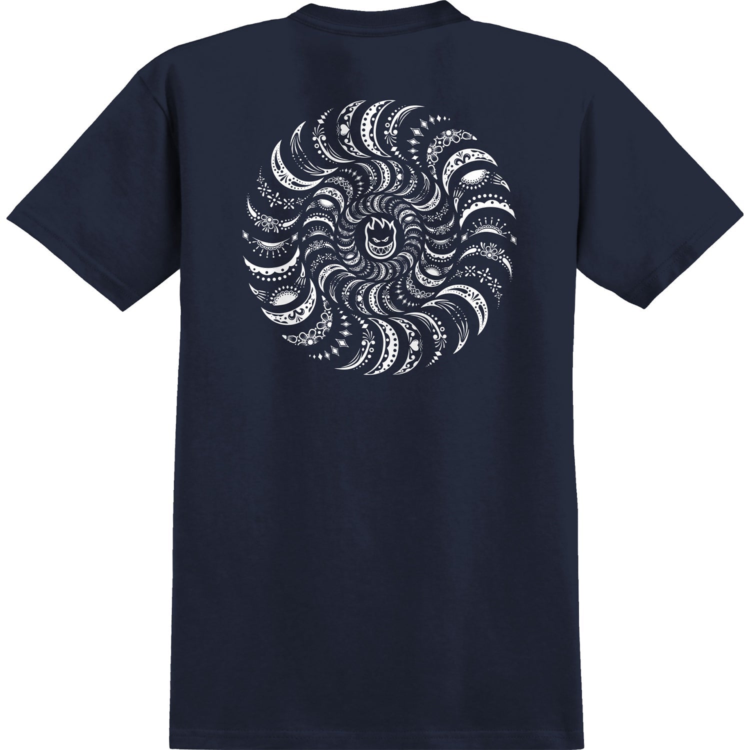 Spitfire Wheels Shirt Classic Swirl Paisley True Navy/White