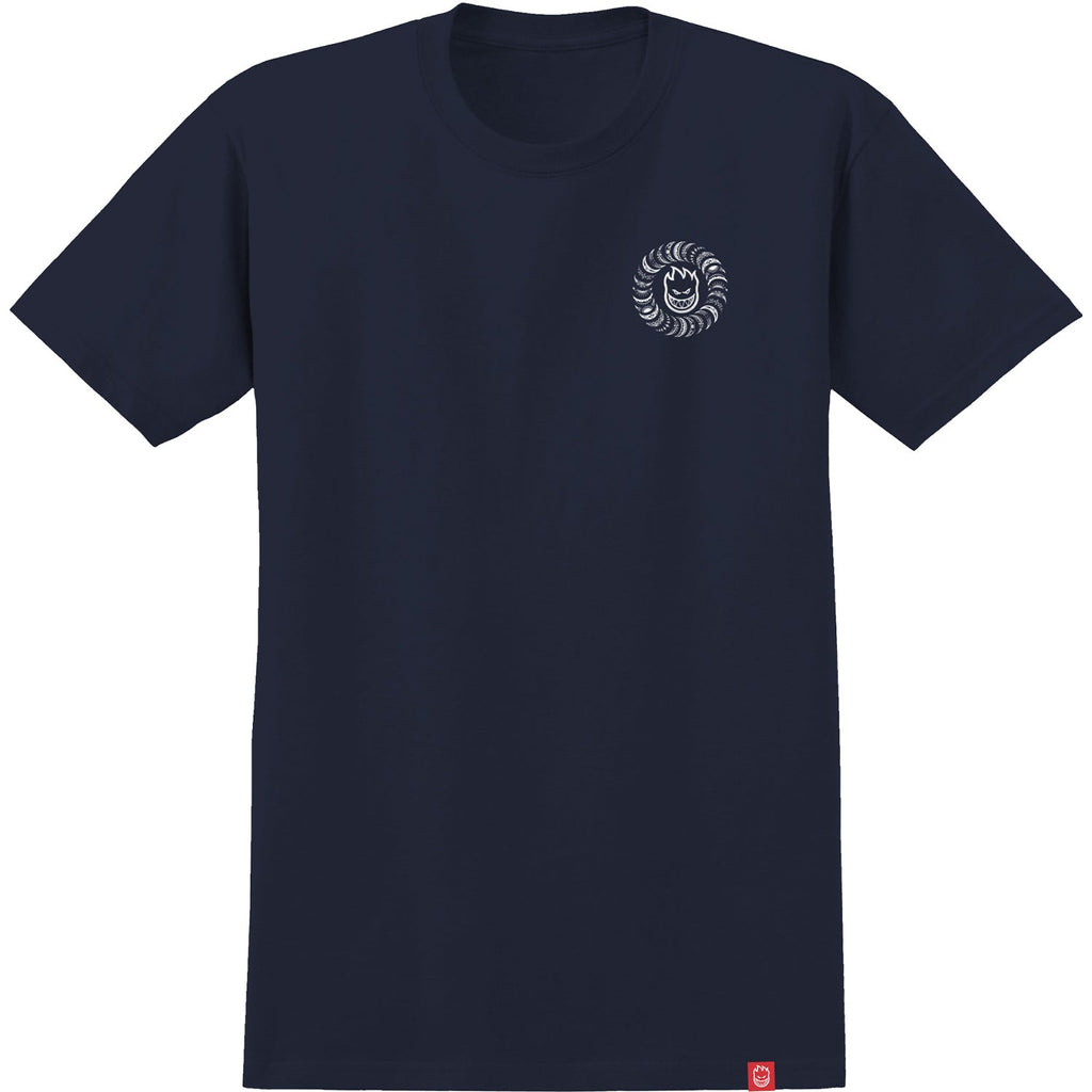 Spitfire Wheels Shirt Classic Swirl Paisley True Navy/White
