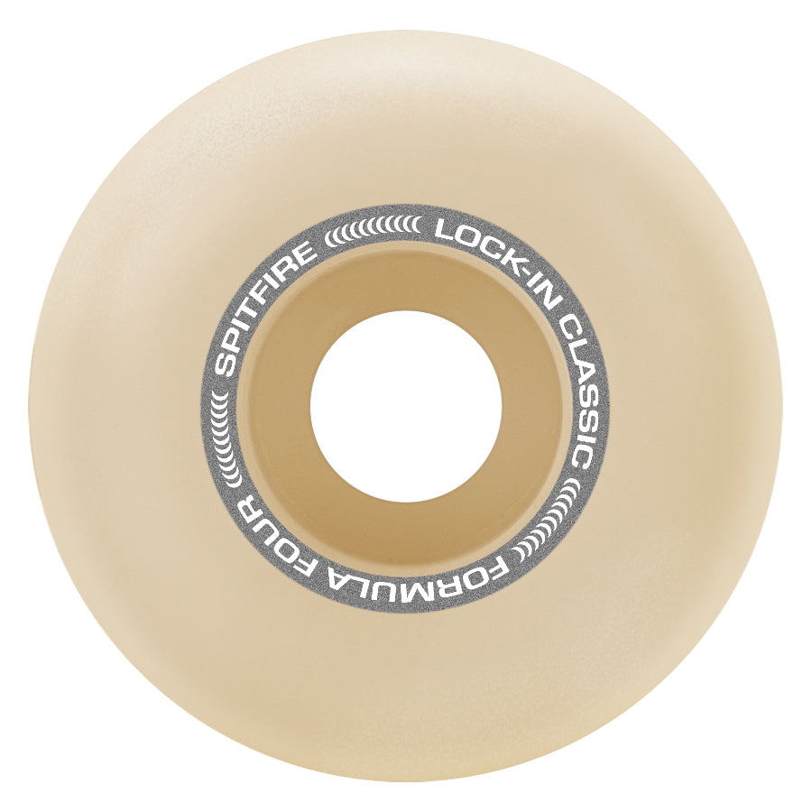 Spitfire Skateboard Wheels 53mm F4 93A Ishod Lock-In Classic Natural