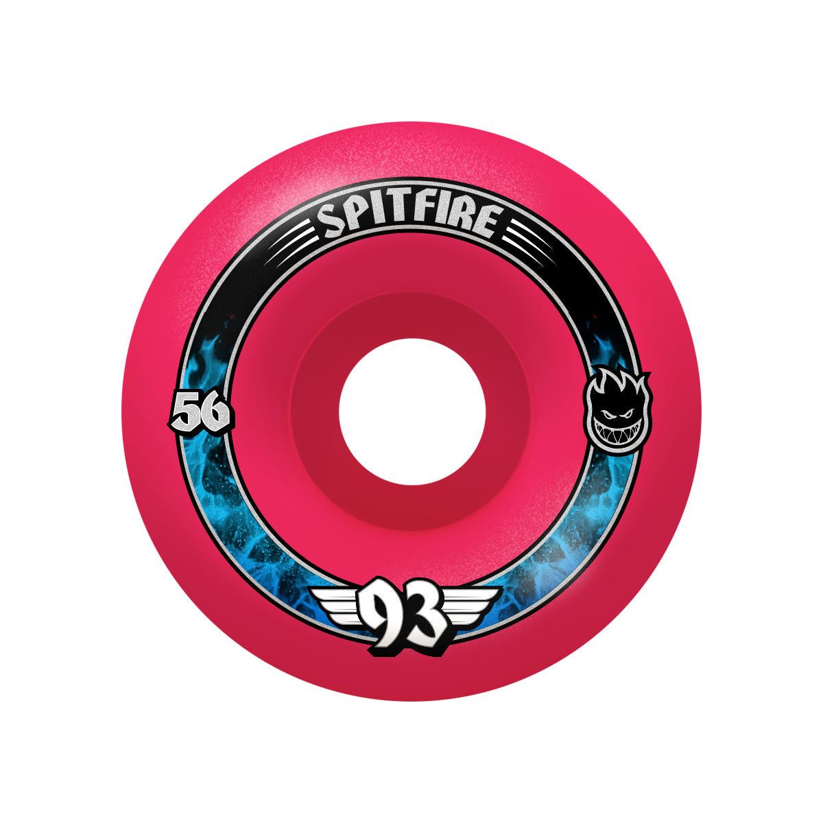 Spitfire Skateboard Wheels 56mm F4 93A Radial Pink
