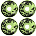 Spitfire Skateboard Wheels 54mm F4 99A Deathmask II Bighead Radial Full Glow in the Dark