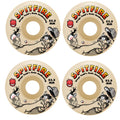 Spitfire Skateboard Wheels 53.5mm F4 99A Diego Todd Rude Awakening Classic Natural