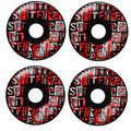 Spitfire Skateboard Wheels 53mm F4 99A Ransom Radial Black