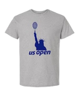 Statue of Liberty US Open Short Sleeve T Shirt Gray