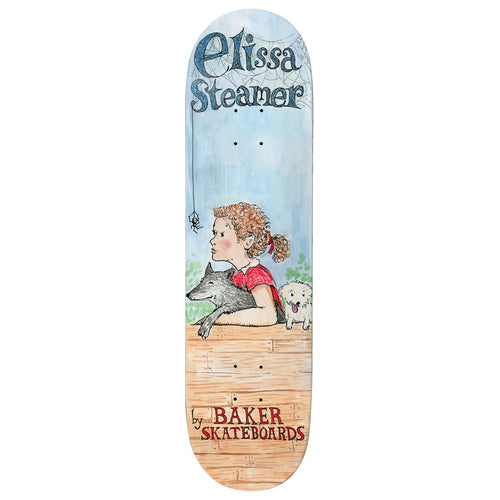 Baker Premium Complete Skateboard Elissa Steamer Web 8.25" Ft. Krux/Satori/Independent