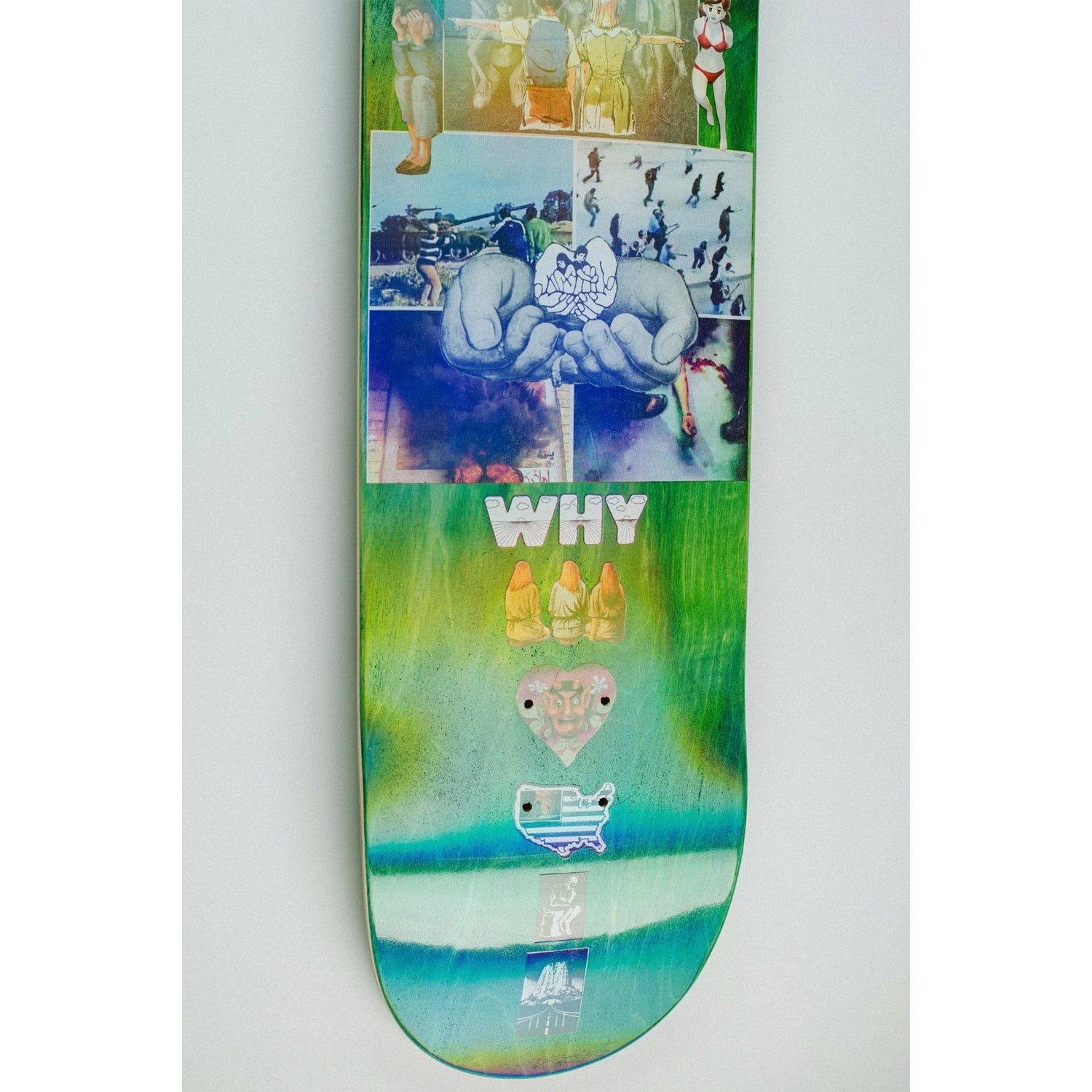 FA Skateboard Complete Store Collage Gradient Assorted 8.18" x 31.73"