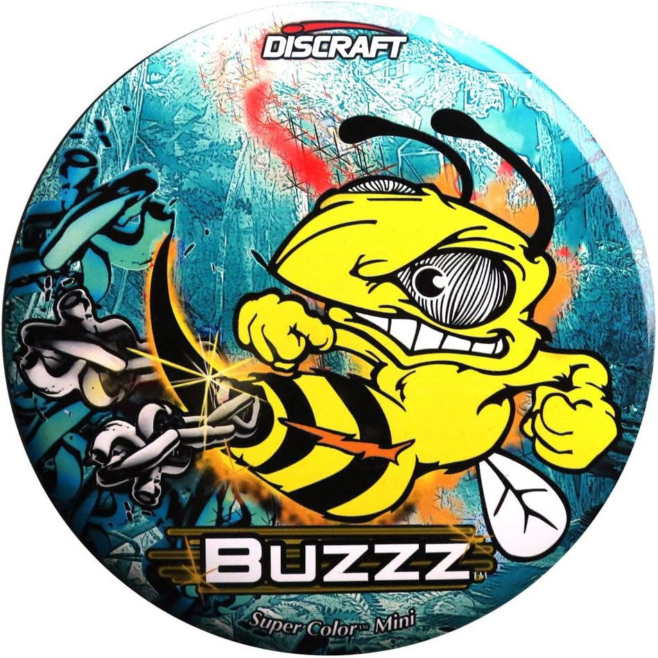 Discraft Disc Golf SuperColor Buzzz Mini 6" Thrower or Marker - Choose Exact Mini Disc