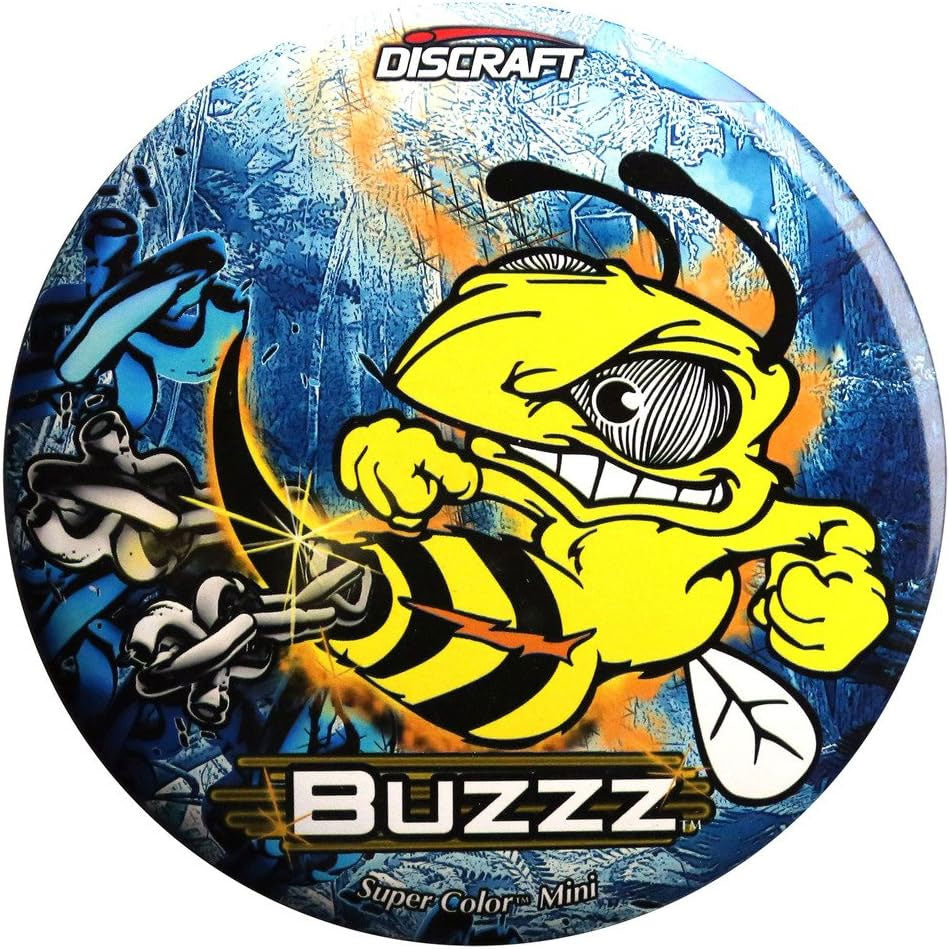 Discraft Disc Golf SuperColor Buzzz Mini 6" Thrower or Marker - Choose Exact Mini Disc