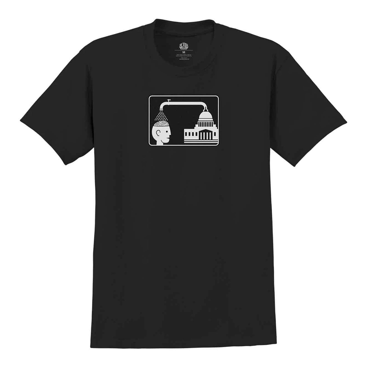 Alien Workshop Skateboards Shirt Brainwash Black